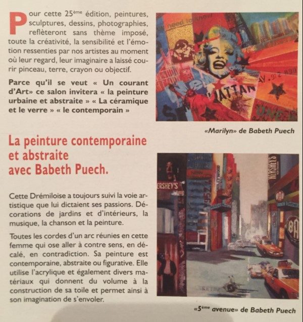 Œuvre de Babeth Puech